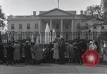 Standbild Weiße Haus Washington DC USA, 1950, aus Sekunde 4 historischem Filmmaterial Videoclip 65675067492