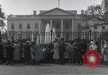 Standbild Weiße Haus Washington DC USA, 1950, aus Sekunde 5 historischem Filmmaterial Videoclip 65675067492