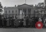 Standbild Weiße Haus Washington DC USA, 1950, aus Sekunde 6 historischem Filmmaterial Videoclip 65675067492