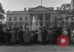 Standbild Weiße Haus Washington DC USA, 1950, aus Sekunde 8 historischem Filmmaterial Videoclip 65675067492