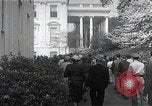 Standbild Weiße Haus Washington DC USA, 1950, aus Sekunde 17 historischem Filmmaterial Videoclip 65675067492