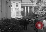 Standbild Weiße Haus Washington DC USA, 1950, aus Sekunde 20 historischem Filmmaterial Videoclip 65675067492