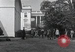 Standbild Weiße Haus Washington DC USA, 1950, aus Sekunde 33 historischem Filmmaterial Videoclip 65675067492