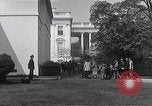 Standbild Weiße Haus Washington DC USA, 1950, aus Sekunde 38 historischem Filmmaterial Videoclip 65675067492