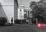 Standbild Weiße Haus Washington DC USA, 1950, aus Sekunde 40 historischem Filmmaterial Videoclip 65675067492