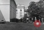 Standbild Weiße Haus Washington DC USA, 1950, aus Sekunde 42 historischem Filmmaterial Videoclip 65675067492