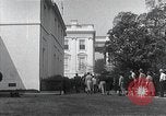 Standbild Weiße Haus Washington DC USA, 1950, aus Sekunde 47 historischem Filmmaterial Videoclip 65675067492