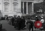 Standbild Weiße Haus Washington DC USA, 1950, aus Sekunde 61 historischem Filmmaterial Videoclip 65675067492