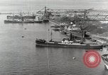 Image of activities at harbor United States USA, 1950, second 31 stock footage video 65675067495