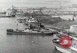 Image of activities at harbor United States USA, 1950, second 34 stock footage video 65675067495