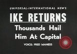 Immagine di Dwight Eisenhower D Washington DC USA, 1955, secondo 17 filmato di repertorio 65675067500