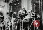 Image of Dwight D Eisenhower signals willingness for second term Washington DC USA, 1956, second 34 stock footage video 65675067503