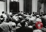 Image of Dwight D Eisenhower signals willingness for second term Washington DC USA, 1956, second 36 stock footage video 65675067503