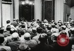 Image of Dwight D Eisenhower signals willingness for second term Washington DC USA, 1956, second 38 stock footage video 65675067503