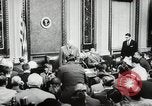 Image of Dwight D Eisenhower signals willingness for second term Washington DC USA, 1956, second 44 stock footage video 65675067503