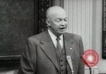 Image of Dwight D Eisenhower signals willingness for second term Washington DC USA, 1956, second 47 stock footage video 65675067503