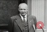 Image of Dwight D Eisenhower signals willingness for second term Washington DC USA, 1956, second 51 stock footage video 65675067503