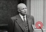 Image of Dwight D Eisenhower signals willingness for second term Washington DC USA, 1956, second 53 stock footage video 65675067503