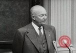 Image of Dwight D Eisenhower signals willingness for second term Washington DC USA, 1956, second 55 stock footage video 65675067503
