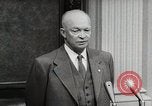 Image of Dwight D Eisenhower signals willingness for second term Washington DC USA, 1956, second 56 stock footage video 65675067503