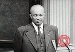 Image of Dwight D Eisenhower signals willingness for second term Washington DC USA, 1956, second 57 stock footage video 65675067503
