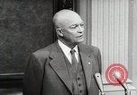 Image of Dwight D Eisenhower signals willingness for second term Washington DC USA, 1956, second 58 stock footage video 65675067503