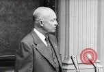 Image of Dwight D Eisenhower signals willingness for second term Washington DC USA, 1956, second 61 stock footage video 65675067503