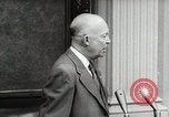Image of Dwight D Eisenhower signals willingness for second term Washington DC USA, 1956, second 62 stock footage video 65675067503