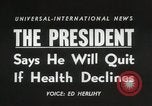 Image of Dwight D Eisenhower Washington DC USA, 1956, second 16 stock footage video 65675067504
