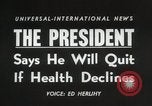 Image of Dwight D Eisenhower Washington DC USA, 1956, second 18 stock footage video 65675067504