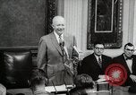 Image of Dwight D Eisenhower Washington DC USA, 1956, second 47 stock footage video 65675067504