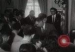 Image of Dwight D Eisenhower Washington DC USA, 1956, second 22 stock footage video 65675067505