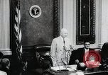 Image of Dwight D Eisenhower Washington DC USA, 1956, second 24 stock footage video 65675067506