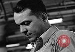 Image of automobile workers Detroit Michigan USA, 1950, second 19 stock footage video 65675067508