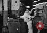 Image of automobile workers Detroit Michigan USA, 1950, second 32 stock footage video 65675067508