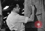 Image of automobile workers Detroit Michigan USA, 1950, second 39 stock footage video 65675067508