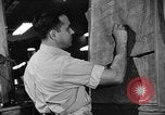 Image of automobile workers Detroit Michigan USA, 1950, second 40 stock footage video 65675067508