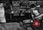 Image of automobile workers Detroit Michigan USA, 1950, second 45 stock footage video 65675067508