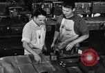 Image of automobile workers Detroit Michigan USA, 1950, second 48 stock footage video 65675067508
