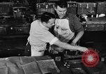 Image of automobile workers Detroit Michigan USA, 1950, second 49 stock footage video 65675067508