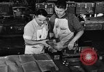Image of automobile workers Detroit Michigan USA, 1950, second 50 stock footage video 65675067508