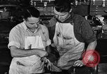 Image of automobile workers Detroit Michigan USA, 1950, second 56 stock footage video 65675067508