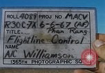 Image flight line control Vietnam, 1967, de la seconde 16 séquences d'archives historiques vidéo 65675067515