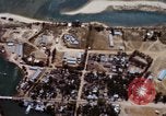 Image of junk bases Song Cau Vietnam, 1970, second 15 stock footage video 65675067518