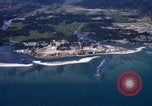 Image of junk bases Song Cau Vietnam, 1970, second 32 stock footage video 65675067518