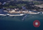 Image of junk bases Song Cau Vietnam, 1970, second 37 stock footage video 65675067518