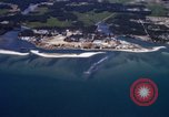 Image of junk bases Song Cau Vietnam, 1970, second 40 stock footage video 65675067518