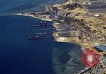 Image of Deep water port facilities Cam Ranh Bay Vietnam, 1970, second 52 stock footage video 65675067521