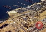 Image of Deep water port facilities Cam Ranh Bay Vietnam, 1970, second 56 stock footage video 65675067521
