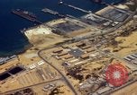 Image of Deep water port facilities Cam Ranh Bay Vietnam, 1970, second 57 stock footage video 65675067521